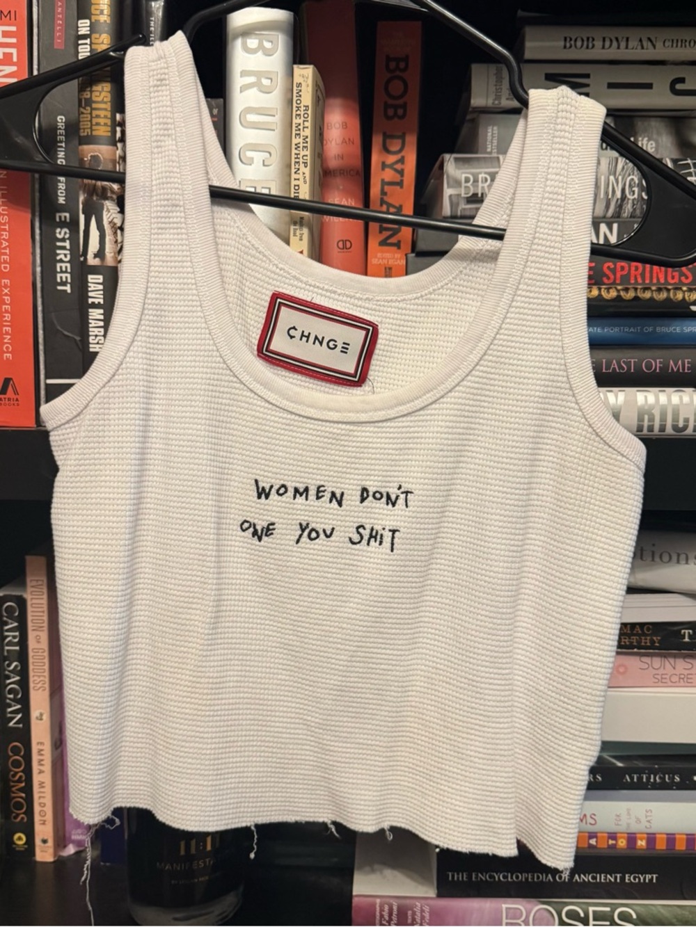 CHNGE WOMEN CROPPED TANK TOP WDOYS